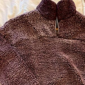 ✨LAST CALL✨ Plum teddy jacket